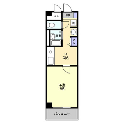 7階の間取り図