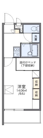 2階の間取り図