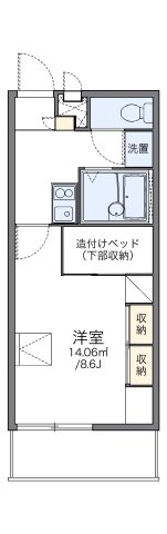 2階の間取り図