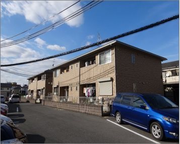 岡山市北区久米の賃貸アパート