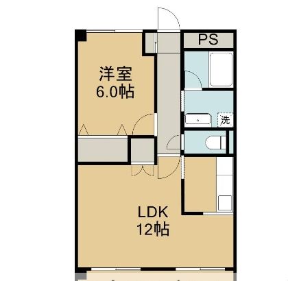 2階の間取り図