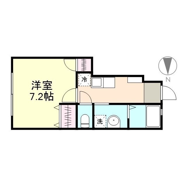 1階の間取り図