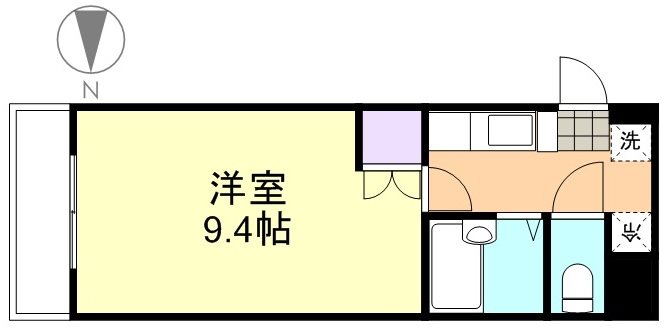 4階の間取り図