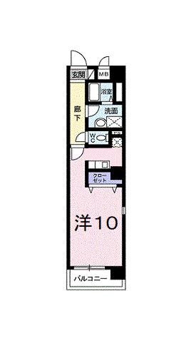 2階の間取り図