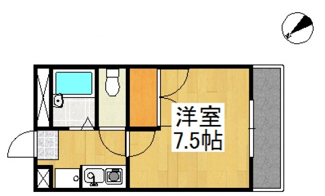 3階の間取り図