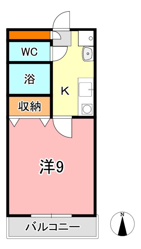 1階の間取り図