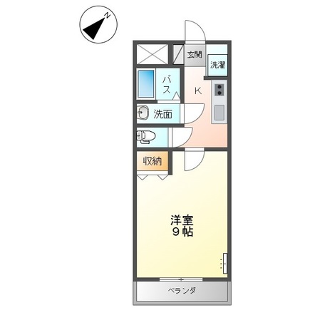 2階の間取り図