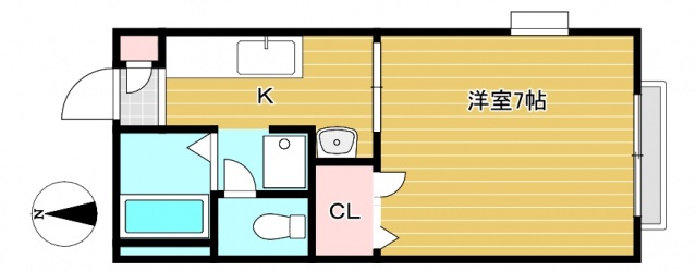 1階の間取り図
