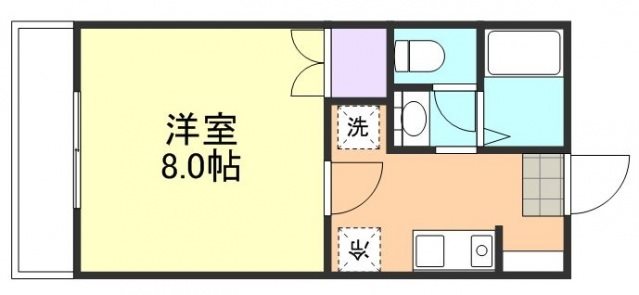 2階の間取り図