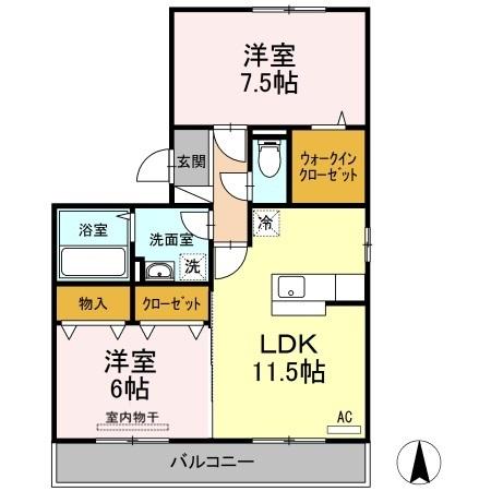 3階の間取り図