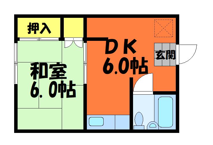 3階の間取り図