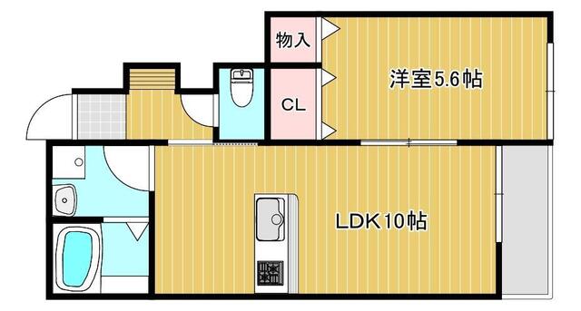 1階の間取り図