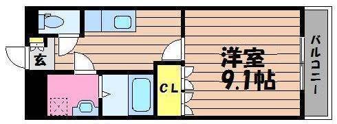 2階の間取り図
