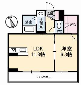 3階の間取り図