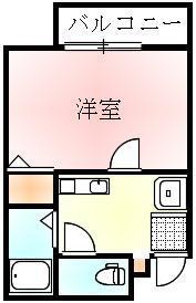 2階の間取り図