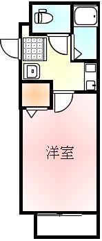 2階の間取り図