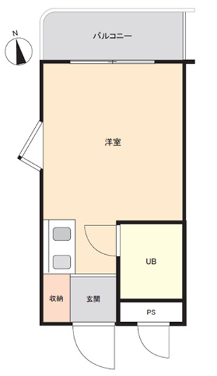 2階の間取り図