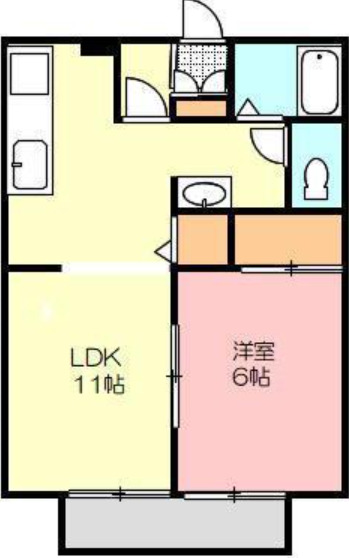 1階の間取り図