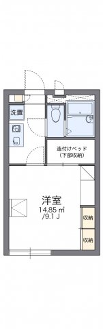 2階の間取り図