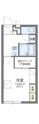 2階の間取り図