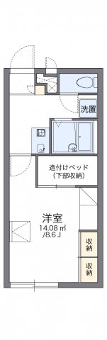 2階の間取り図
