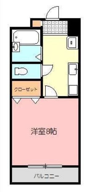 2階の間取り図