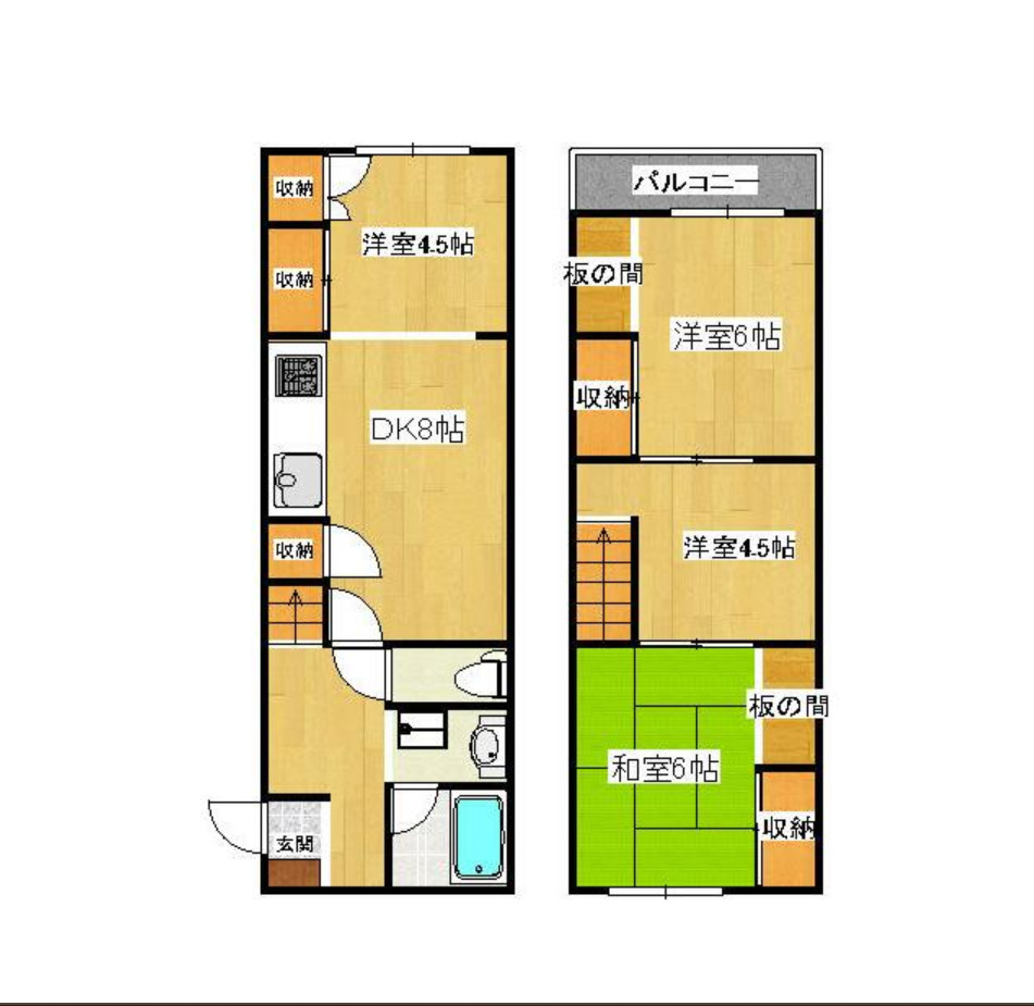 9階の間取り図