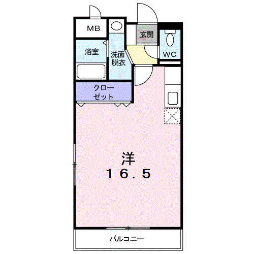3階の間取り図