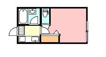 2階の間取り図