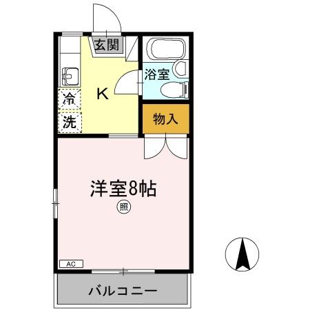 1階の間取り図