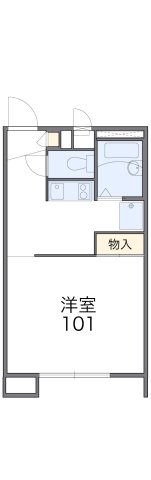 1階の間取り図