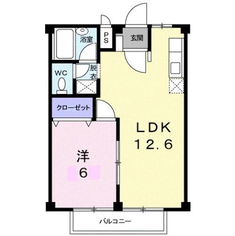 1階の間取り図