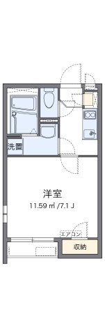 代表的な間取のため実際の間取とは異なる場合があります
