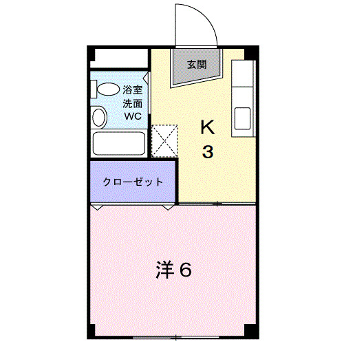 1階の間取り図