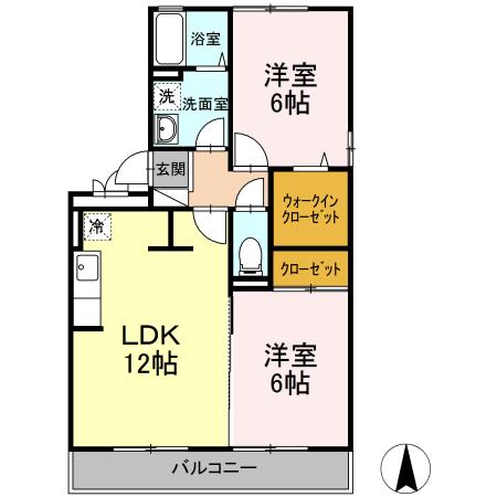 3階の間取り図