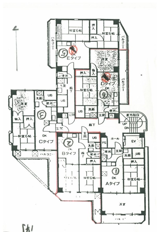 間取り：Dタイプ