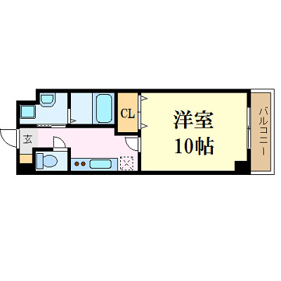 3階の間取り図