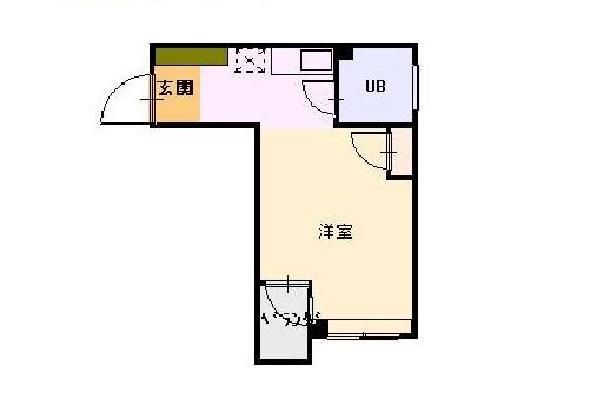 4階の間取り図