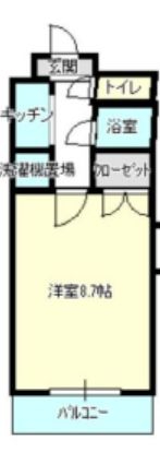 2階の間取り図
