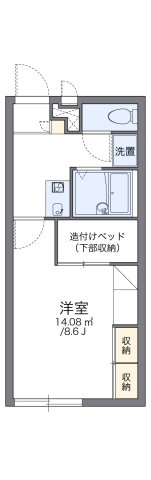2階の間取り図