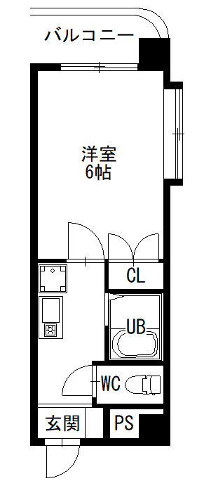 4階の間取り図