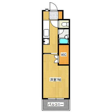 4階の間取り図