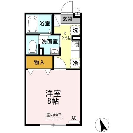 1階の間取り図