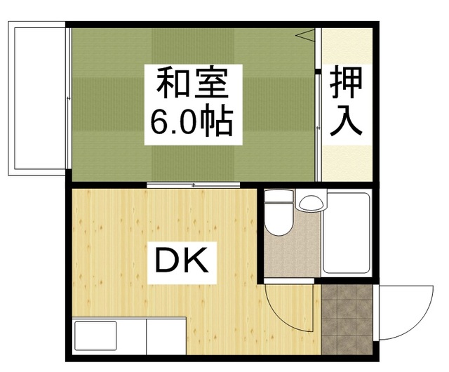 2階の間取り図