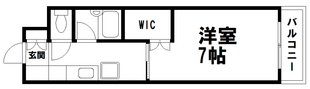 3階の間取り図