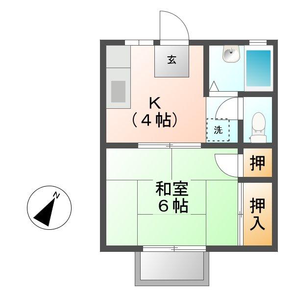 1階の間取り図