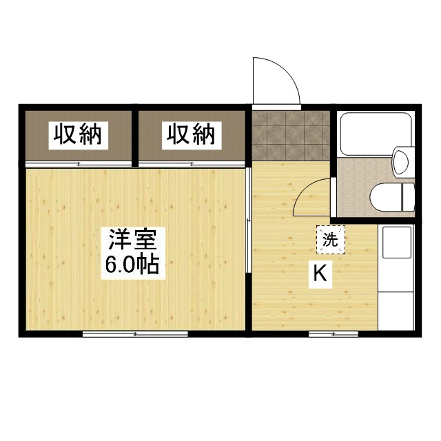 1階の間取り図