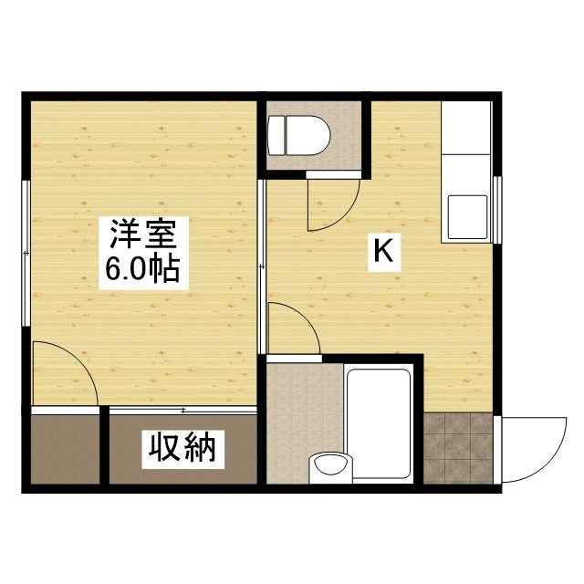 1階の間取り図