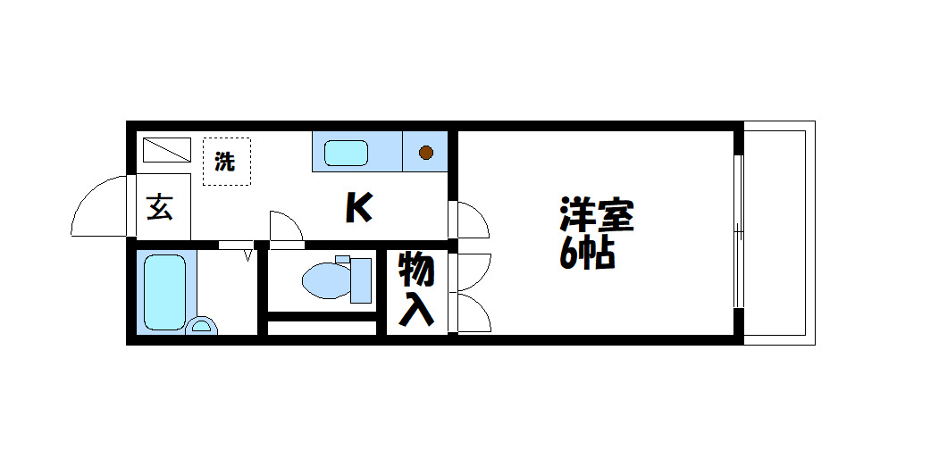 3階の間取り図
