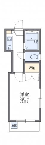 2階の間取り図